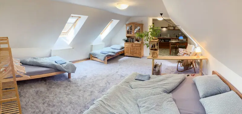 Apartmán — kuchyňský kout
